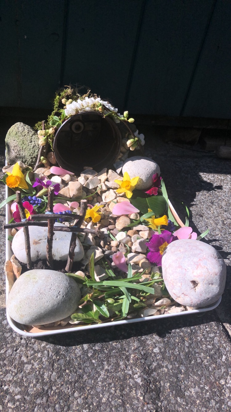 Sophie's Easter garden - Copy